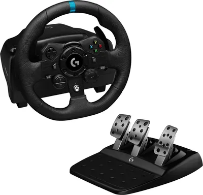 Immagine prodotto di Logitech G923 - Set volante e pedaliera - cablato - per PC, Microsoft Xbox One