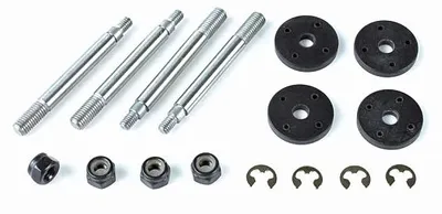Produktbild von LRP Dämpfer-Kolbenstangen und Kolbenplatten VA+HA (1Set) - S10 Blast TC