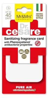 Zdjęcie produktu dla Zawieszka zapachowa + dezynfekcja Cesare Pure Air Mr & Mrs Fragrance