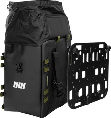 Immagine prodotto di Borsa laterale per moto 38L + pacchetto di piastre di montaggio - SCHNORR SC-38