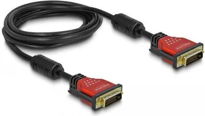 Immagine prodotto di Delock - Cavo DVI - Dual Link - Da DVI-D (M) a DVI-D (M) - 3 m