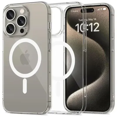 Zdjęcie produktu dla Tech-Protect Flexair Magsafe Iphone 15 Pro Clear