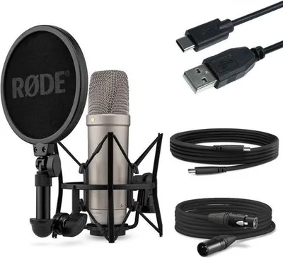 Produktbild von Rode NT1 5th Generation XLR USB Mikrofon + USB-Kabel
