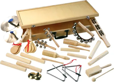 Produktbild von Goldon Rhythmikinstrumente-Set "Schlagwerk"