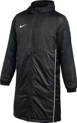Obrázek produktu pro NIKE Pánský zimní kabát - Park 26, zimní bunda, kapuce, logo, jednobarevný černý XL