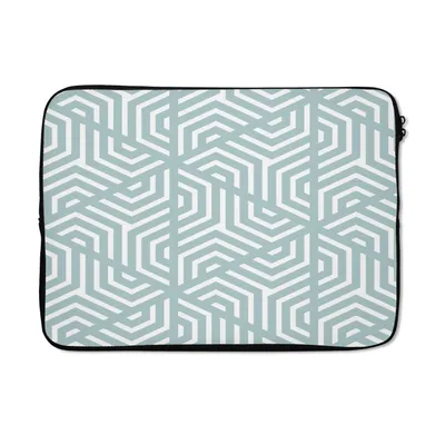 Produktbild von MuchoWow® Laptop Hülle 14 ZollDesign - Geometrie - Muster - Dreieck Laptoptasche - Laptoptasche - Stoßsicher - Schutzhaube