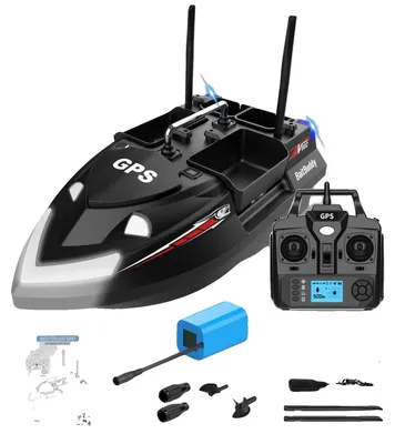Produktbild von Futterboot, GPS-Navigation, Fernbedienung bis zu 500m, 12000 mAh