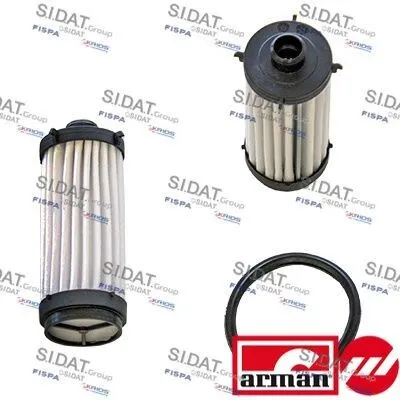 Produktbild von FISPA 57031AS Automatikgetriebe Ölfilter Getriebeölfilter passend für MERCEDES-BENZ B-Klasse (W246, W242) A-Klasse (W176) CLA Coupe (C117) GLA (X156)