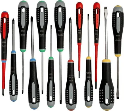 Image de Bahco Ergo Schraubendreher-Set 13teilig (BE-9875)