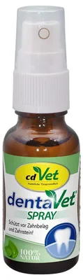 Productafbeelding van cdVet dentaVet Spray 20ml, voor katten/honden, vloeistof, tandverzorging, universeel, fles, 20 ml