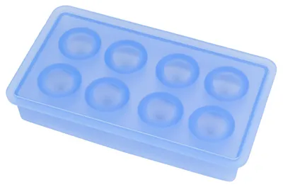 Zdjęcie produktu dla Lurch 00010436, 8 szt., Prostokątny, Tacka do lodu, Niebieski, Silikon, -40 - 240 °C