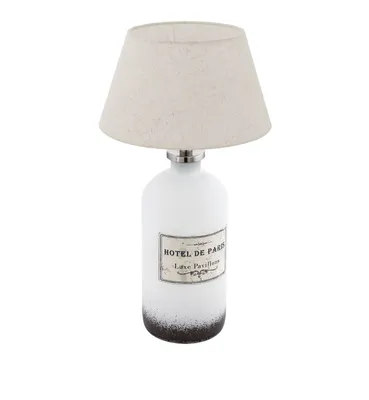 Produktbild von EGLO Roseddal, Cremefarben, Weiß, Stoff, Glas, Schlafzimmer, Wohnzimmer, IP20, II, ENEC