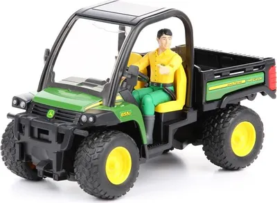Produktbild von BRUDER John Deere Gator XUV 855D with driver, 4 Jahr(e), ABS Synthetik, Mehrfarbig