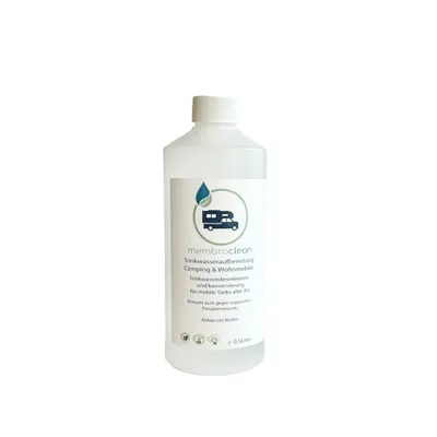 Produktbild von 0,5 Liter membraclean Trinkwasseraufbereitung Camping & Wohnmobile
