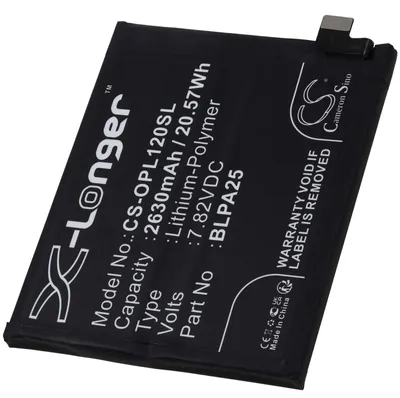 Produktbild von Akku kompatibel mit OnePlus Typ BLPA25