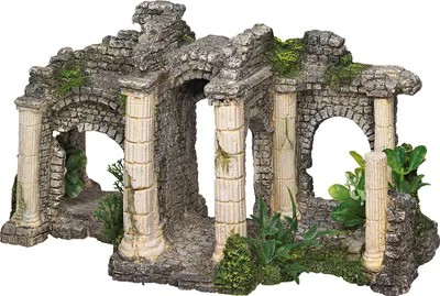 Produktbild von Nobby Aquariendekoration Hadrians Tor mit Pflanzen