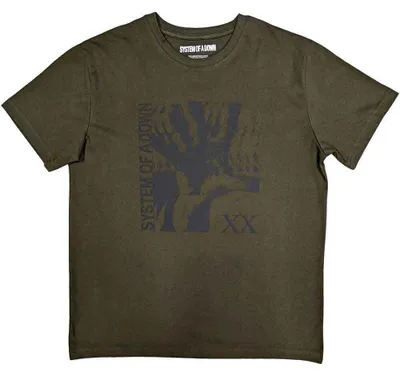Produktbild von System of a Down Intoxicated Military Green L T-Shirt