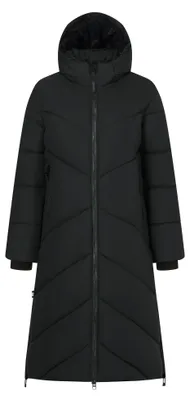 Productafbeelding van Regatta - Steppjas "Merida" voor dames, lang model, RG13234 (maat 44 EU) (zwart)