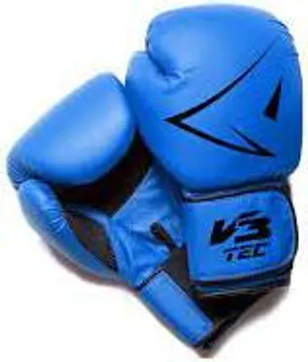 Produktbild von V3TEC Club Kinder Boxhandschuhe blau/schwarz 8