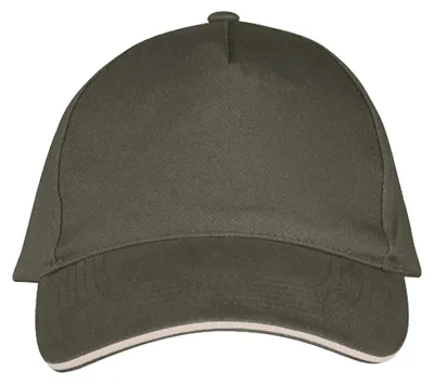 Produktbild von SOLS - "Long Beach" Baseball-Mütze LT1695 (Einheitsgröße) (Army-Grün)