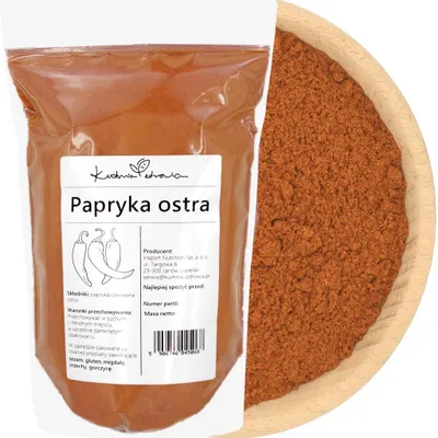 Produktbild von Paprika Scharf Gemahlen 1 kg Chili Gewürz Rot Würzig Küche Aromatisch