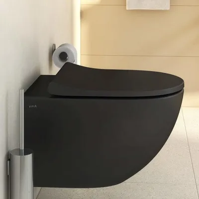 Produktbild von VitrA Sento Wand-WC VitrA Flush 2.0, Tiefspüler ohne Spülrand
