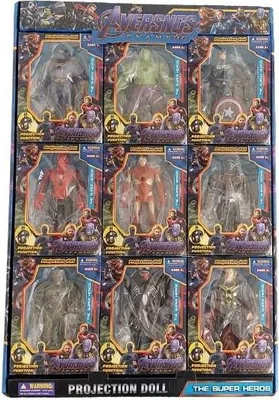 Obrázek produktu pro Avengers - Velká sada 9 figurek superhrdinů.