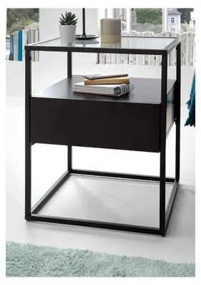 Produktbild von Couchtisch, Schwarz, BxHxT 43x54x43 cm