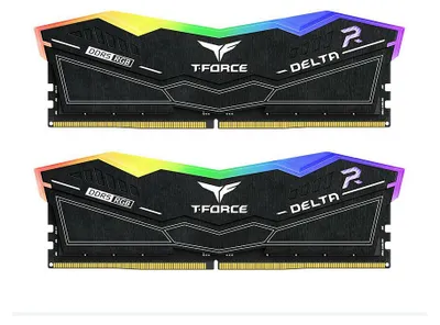 Immagine prodotto di 32GB Team Group DIMM 6400 (2x 16 GB) Dual-Kit (schwarz, FF3D532G6400HC32ADC01, Delta RGB, INTEL XMP, AMD EXPO)