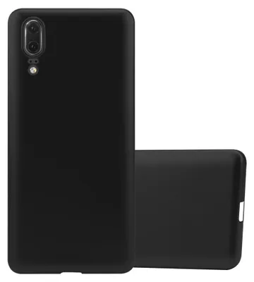 Immagine prodotto di Cadorabo copertura protettiva per Huawei P20 caso in nero telefono cellulare caso TPU silicone caso di copertura