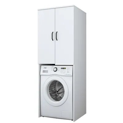Image de Skye Decor, KD110 - 3192, Armoires de salle de bains, blanc, 65 x 181,8 x 62,5 cm