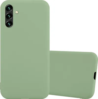 Image de Cadorabo Housse pour Samsung Galaxy A13 5G Housse en vert Housse pour téléphone portable TPU Silicone Etui Case Cover