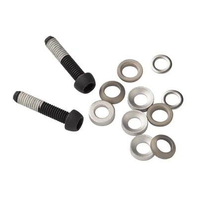 Produktbild von SRAM 00.5318.005.015 Schraubenfür Scheibenbremsadapter FMC Titanium T25 22mm, schwarz (2er Pack)