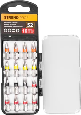 Produktbild von Bit-Satz Strend Pro EVE-12078 - 16-teilig, L-25 mm, S2