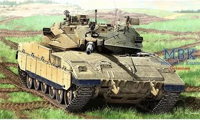 Image de Kit maquette tank 13286 - MERKAVA Mk.IID (1:35)