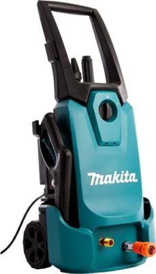 Zdjęcie produktu dla Makita HW1200, Wyprostowany, Prąd elektryczny, 10 m, Wysokie ciśnienie, 5 m, Czarny, Niebieski
