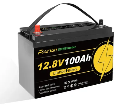 Image de Batterie LiFePO4 12V 100Ah - Accumulateur - Stockage d'énergie - Batterie solaire - Batterie pour camping-car - Sans chargeur
