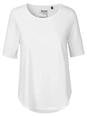Image de Neutre - T-shirt à manches courtes pour femmes LT3792 (XL) (blanc)