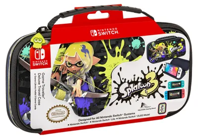 Produktbild von BigBen Switch Travel Case Splatoon 3 NNS51B (Lite/OLED)