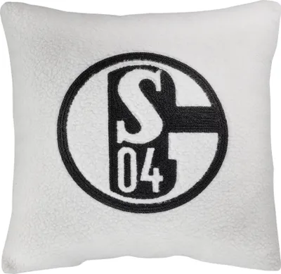Produktbild von FC Schalke 04 Kissen Schafoptik Beige | 100% Polyester
