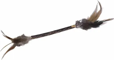 Immagine prodotto di Gioco per gatti Matatabi bastone piuma Nobby 12 cm