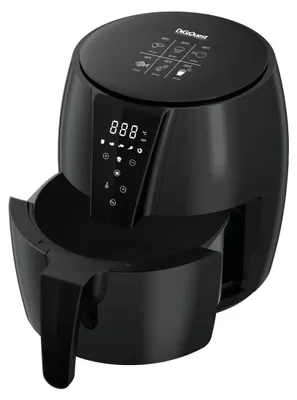 Produktbild von Heißluftfritteuse, 6 Liter, 1500 W, 6 Programme, Touchscreen, Timer (60 Minuten)