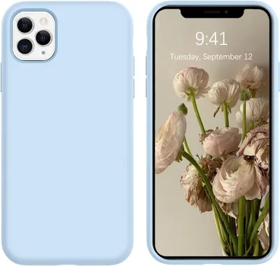 Produktbild von Case Cover Für Apple Iphone 11 Pro Max Case Blau Silikonrückseite
