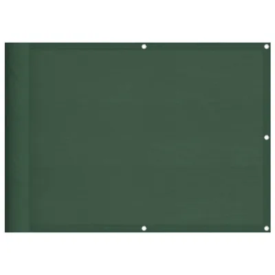 Obrázek produktu pro Balkonová zástěna tmavě zelená 75x800 cm 100% polyester oxford
