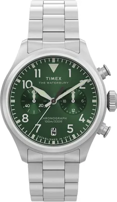 Image de Montre Timex pour homme, argentée, Timex-TW2Y19100