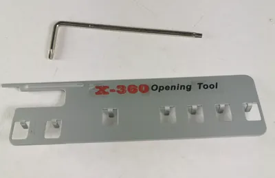 Produktbild von Werkzeugset für Xbox 360 – Beschädigungsfreies Öffnen von Gehäuse & Metalldeckel, inkl. Torx10
