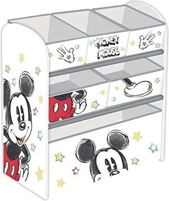 Produktbild von Disney Classic 6 Schublade Micky Veranstalter Kleiderbügel Mehrfarbig  Mehrfarbig One Size