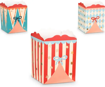 Produktbild von PartyDeco FNS11, Papier, Mehrfarbig, Muster, 80 mm, 80 mm, 115 mm