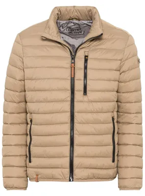 Immagine prodotto di Giacca da uomo camel active, leggera, imbottita, senza cappuccio, colore: legno, taglia: 30