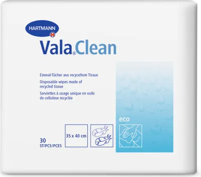 Zdjęcie produktu dla Valaclean Eco Chusteczki jednorazowe 35x40 cm 30 szt